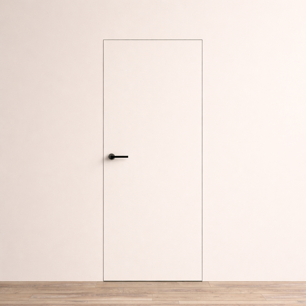 Скрытая дверь  Грунт  под покраску