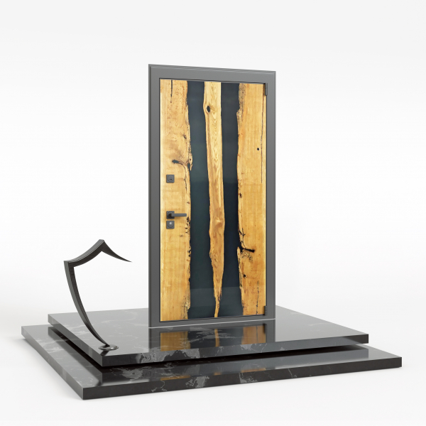 Дверь входная, металлическая KRAFT "Лири" Л-7