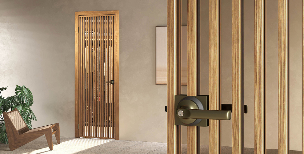 Miksal Распашная дверь с минимальным алюминиевым профилем 18мм