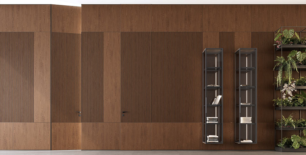 Miksal Распашная дверь с двойным глухим заполнением и высотой до 4 м