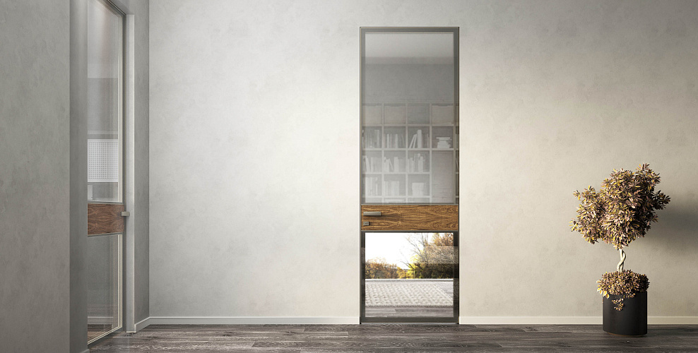 Miksal Распашная дверь с двойным наполнением