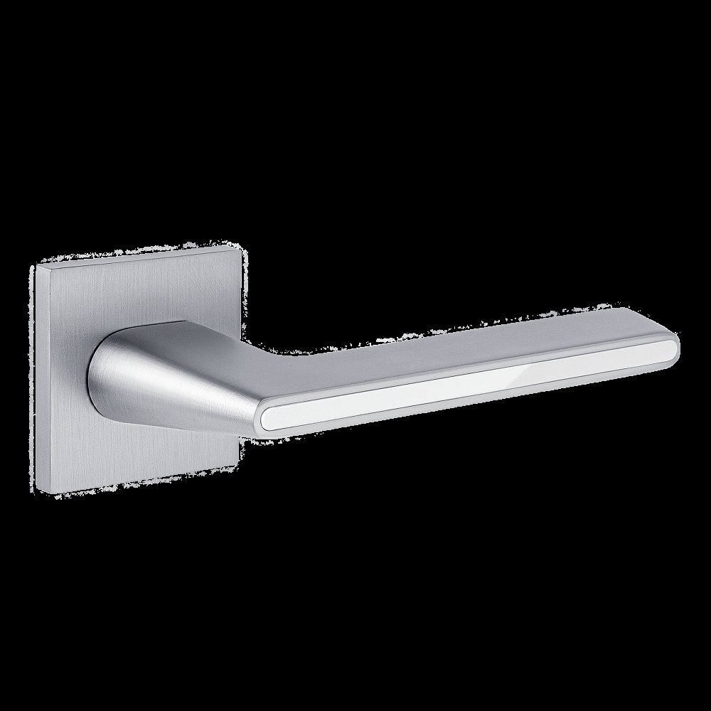 Ручки дверные Code Deco Slim H-30118-A-CRS/W