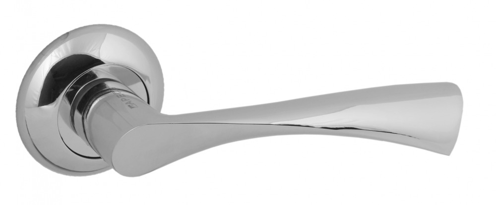 Ручки дверные Megapolis "New-York" H-0823-A-CR