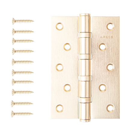 Петля врезная Apecs 120*80-B4-Steel-GMS