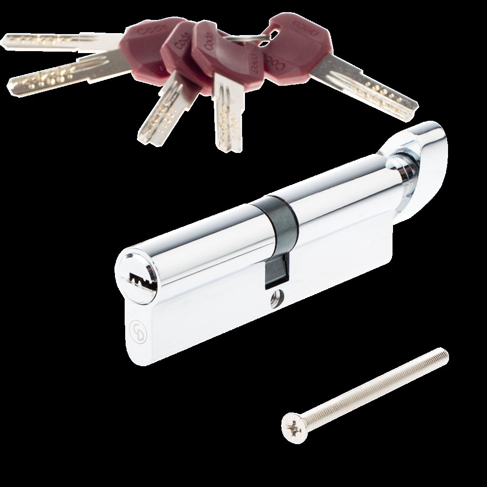 Цилиндровый механизм Code Deco ZM-80(35/45)-BLM