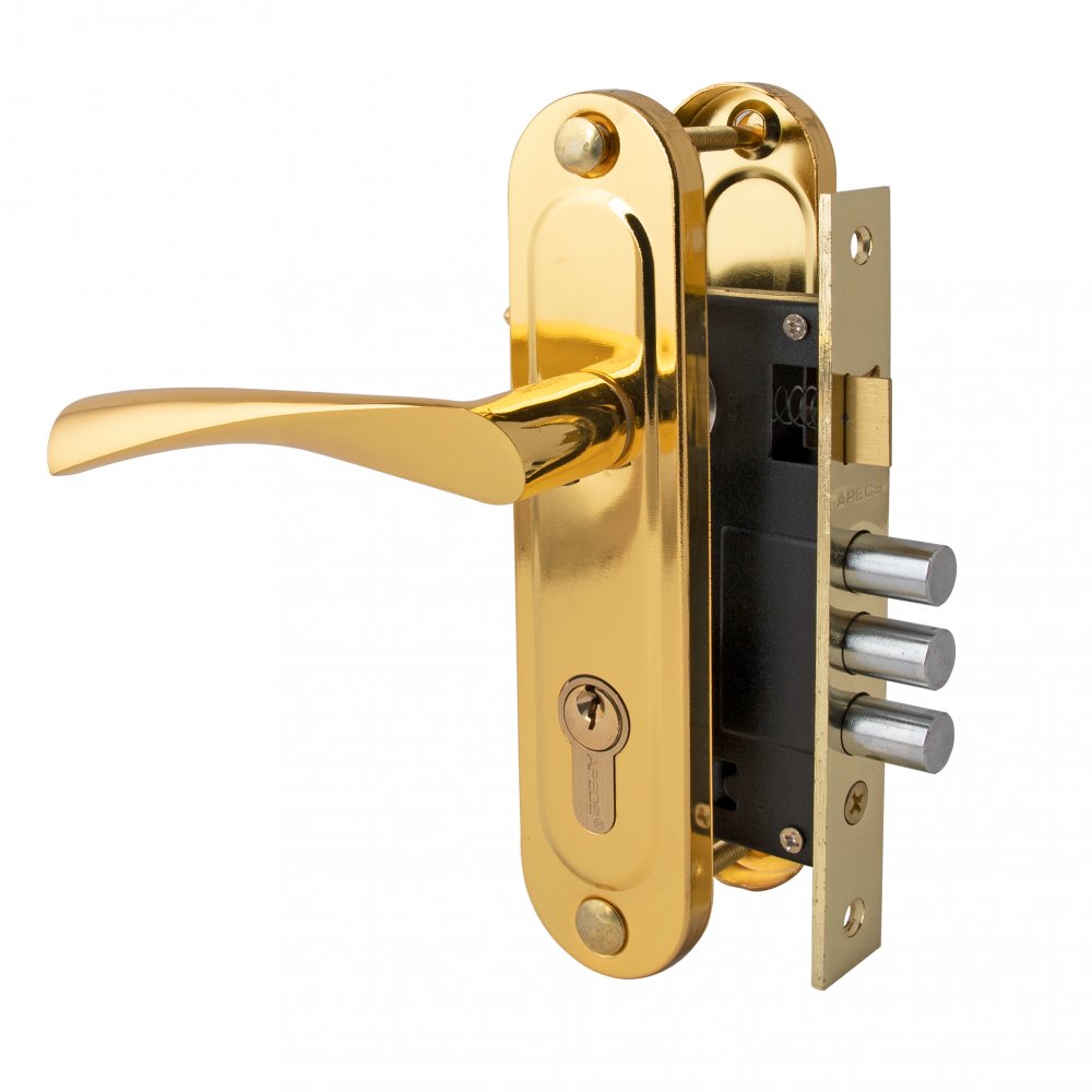 Замок врезной Apecs 1023/60-G