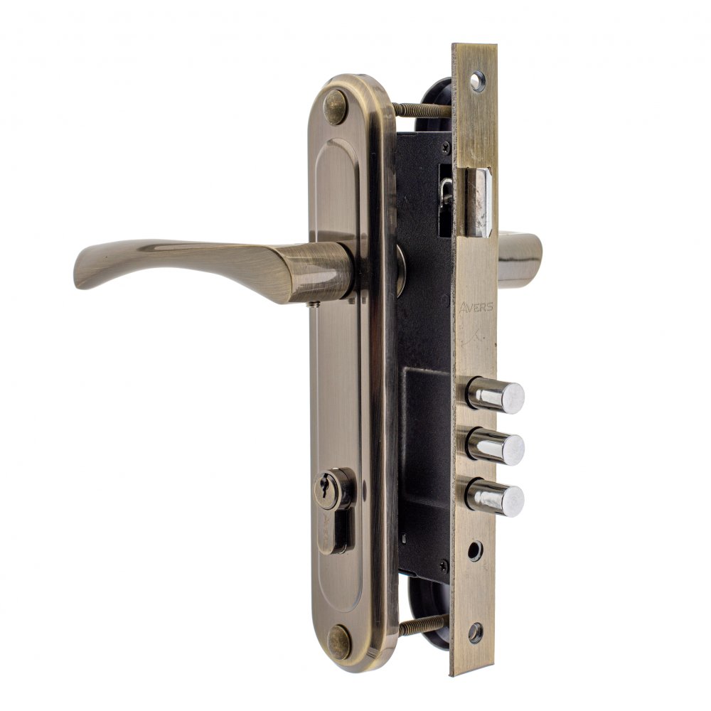 Замок врезной Avers 2223/70-AB