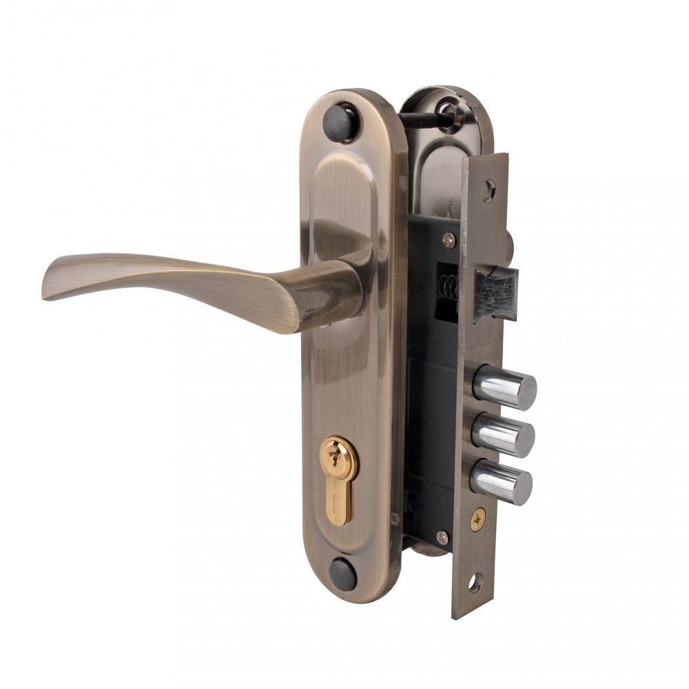 Замок врезной Apecs 1023/60-AB