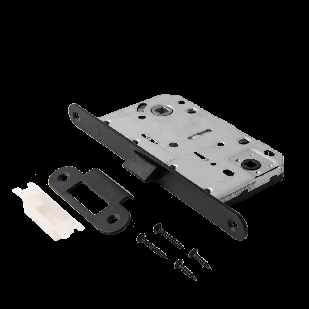 Защёлка врезная с фиксацией Apecs 5300-P-WC-BLM