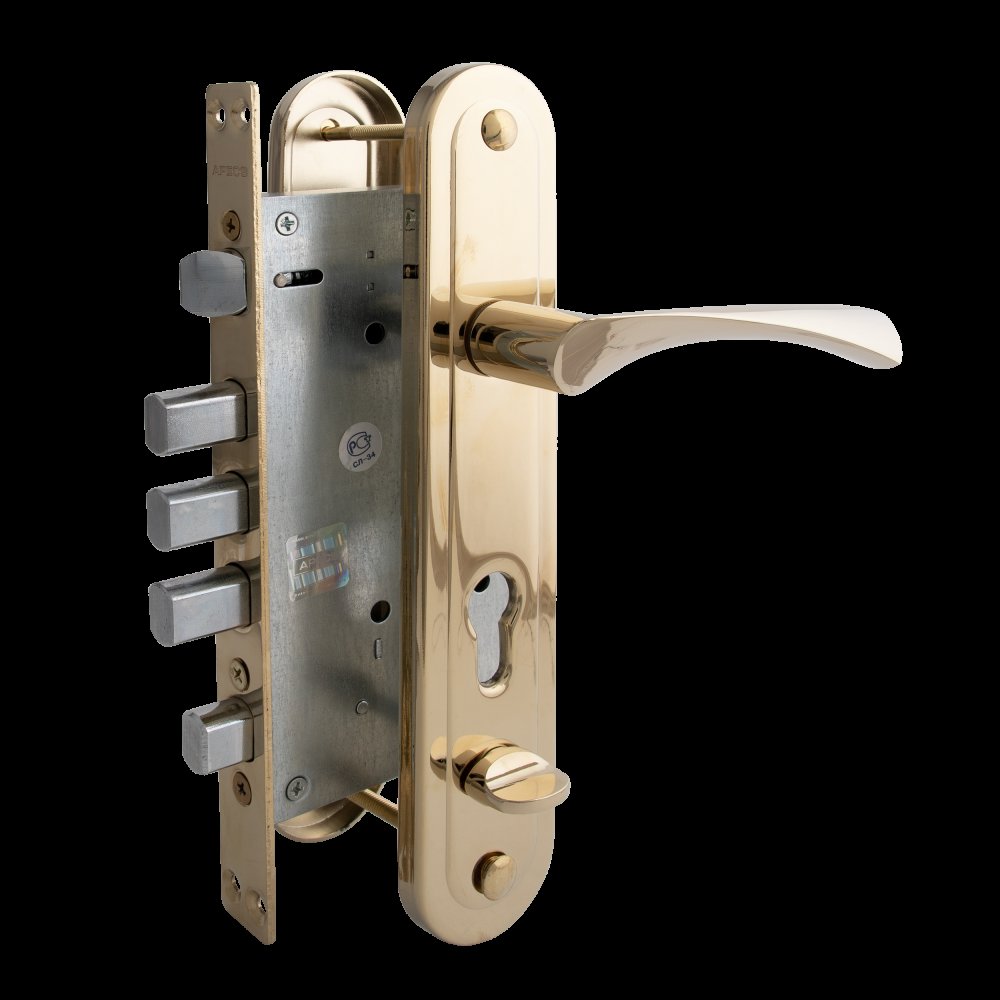 Замок тяжёлый Apecs T-0523-C-G-R