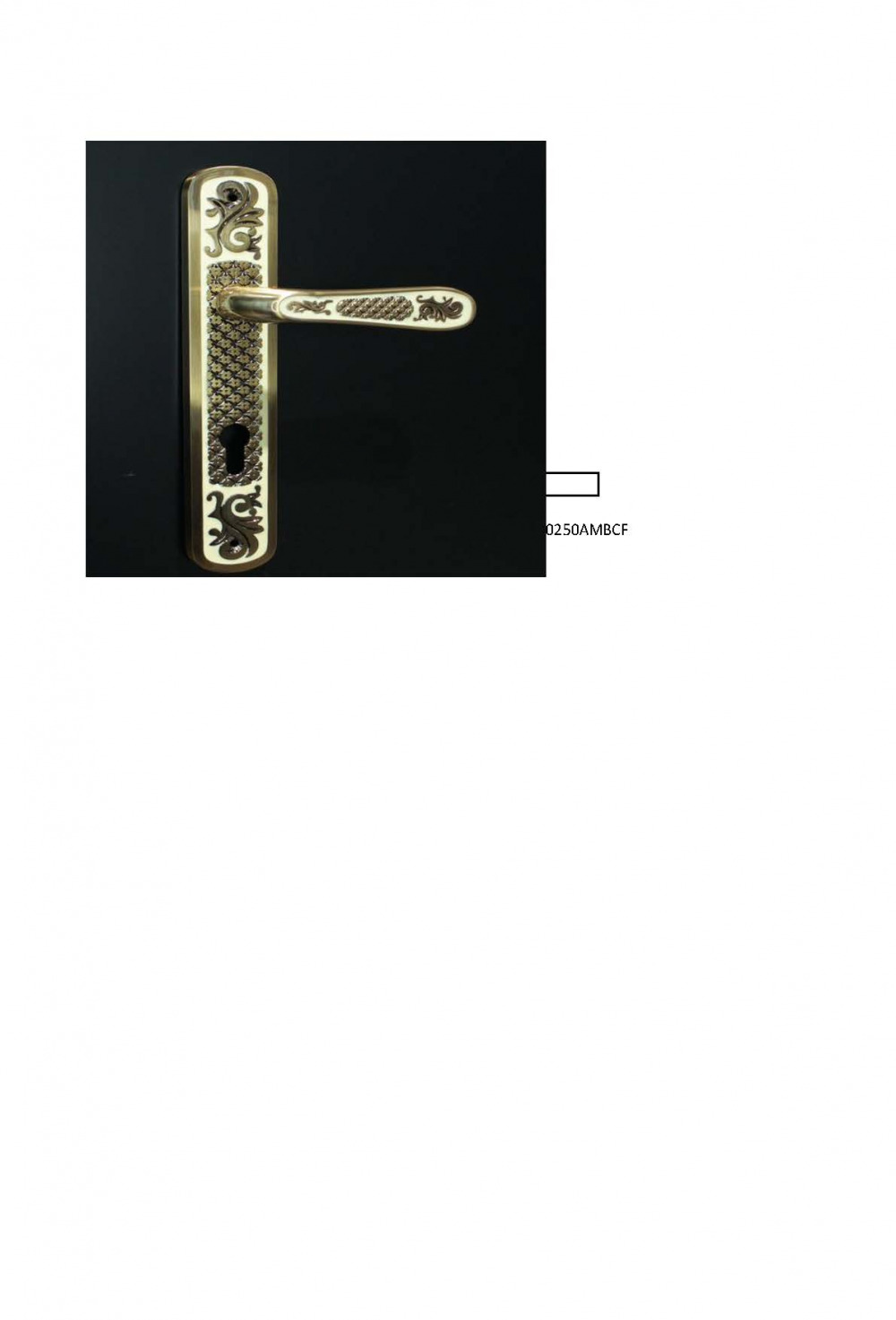 Ручка Alemar A70250 AM-BCF