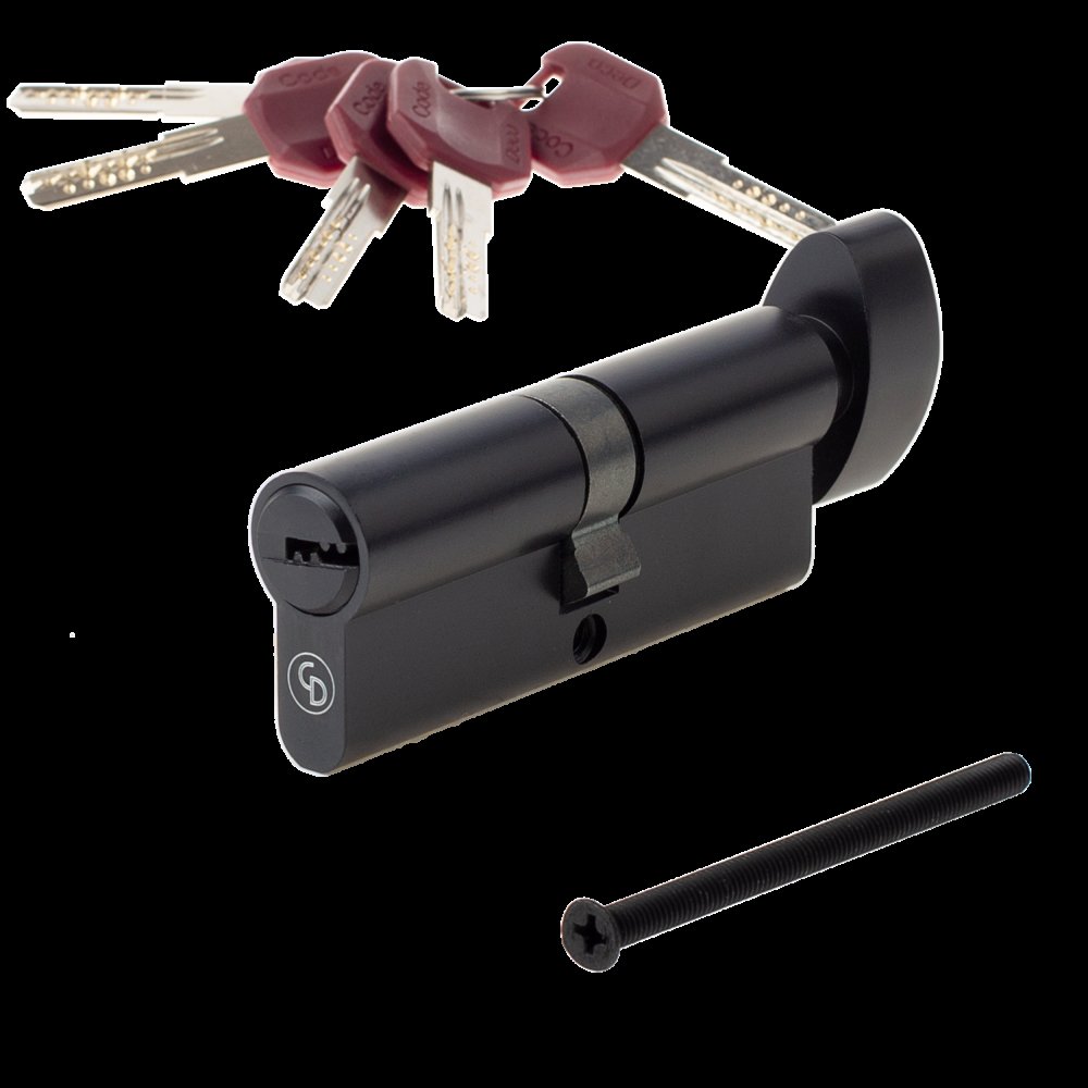 Цилиндровый механизм Code Deco ZM-80-C-BLM