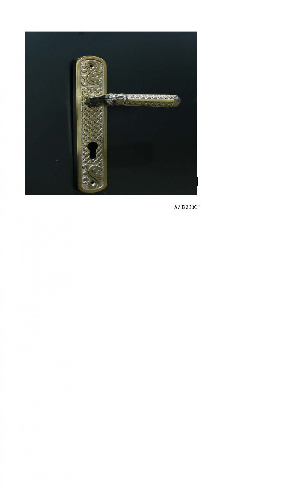 Ручка Alemar A70250 BCF