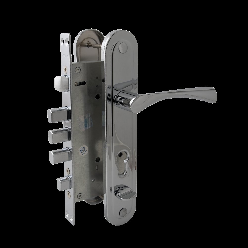 Замок тяжёлый Apecs T-0523-C-CR-L