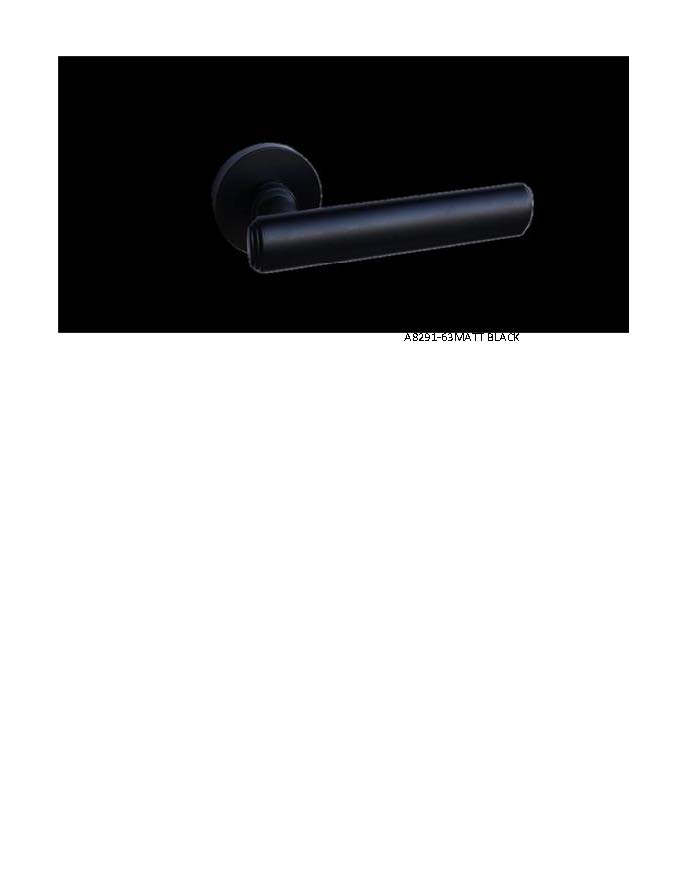 Ручка Alemar A8292-61 MATT BLACK