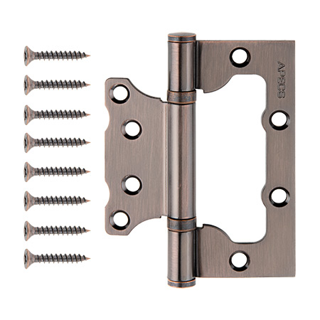 Петля накладная Apecs 100*75*2,5-B2-Steel-AC