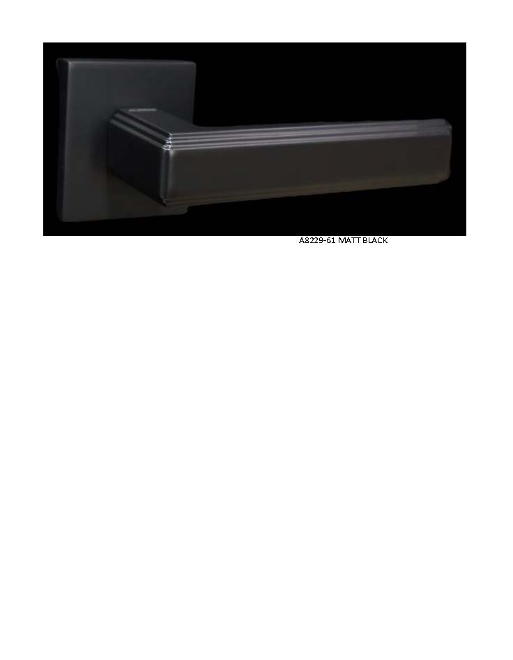 Ручка Alemar A8229-61 MATT BLACK